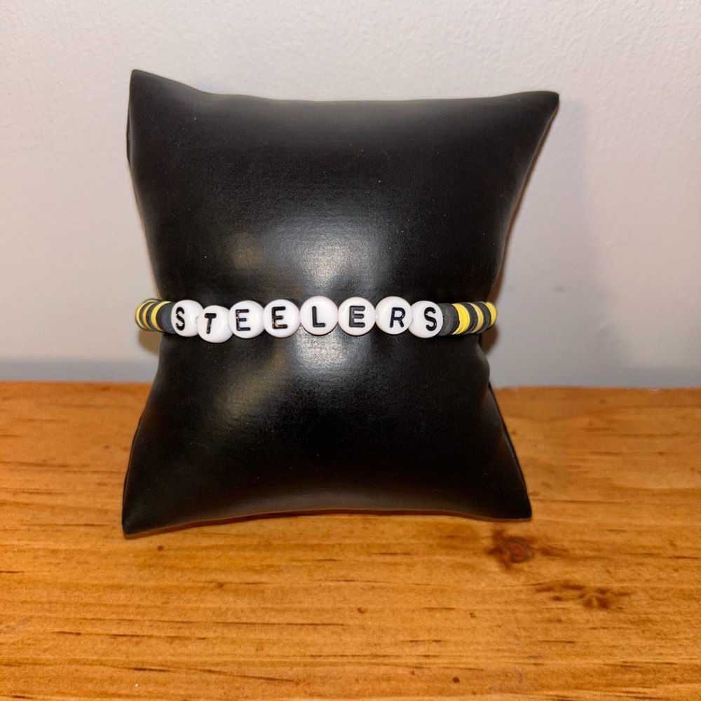Pittsburgh Steelers Heishi Bracelet